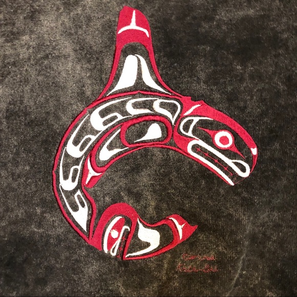 English Bay Sportswear Sweatshirt sz 2XL. Charcoal. Cotton Blend - Picture 3 of 5